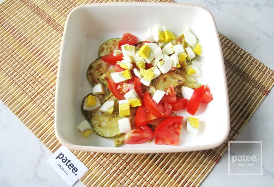 Салат из кабачков с помидорами - Шаг 9