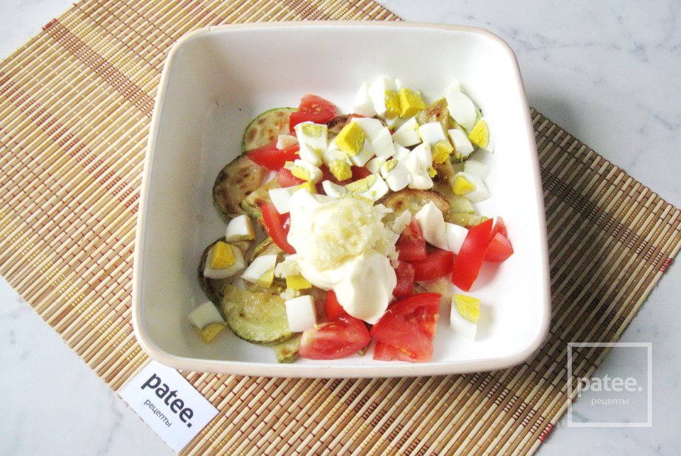 Салат из кабачков с помидорами - Шаг 11