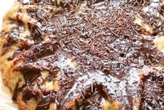 Кекс с кусочками шоколада