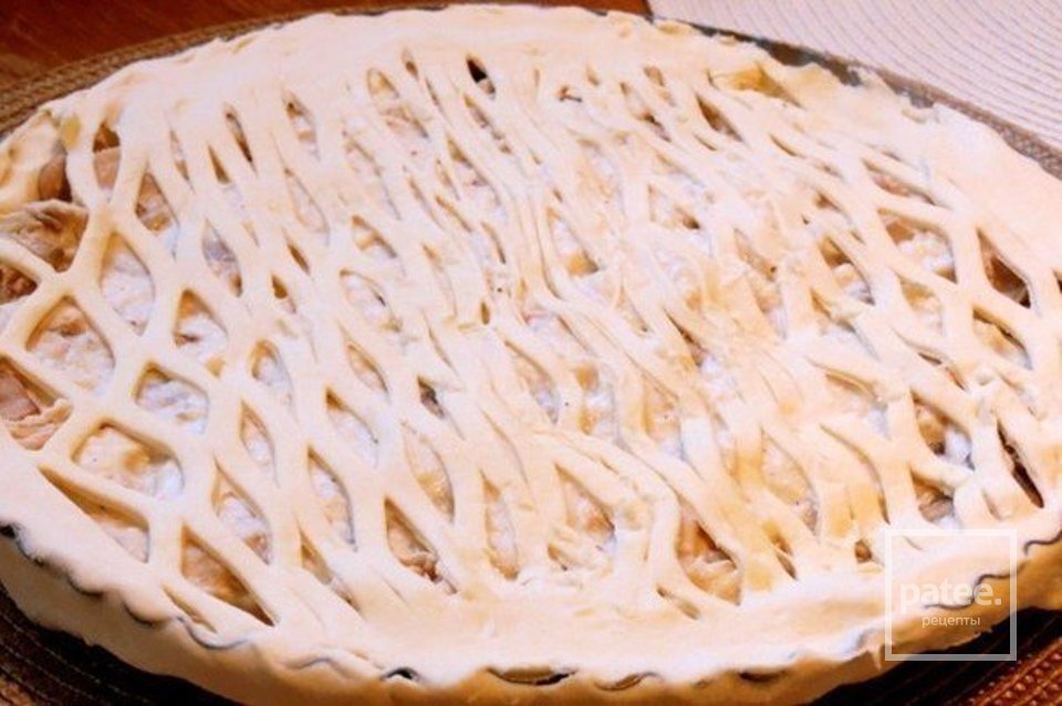 ПИРОГ С КУРИЦЕЙ И ГРИБАМИ - Шаг 1