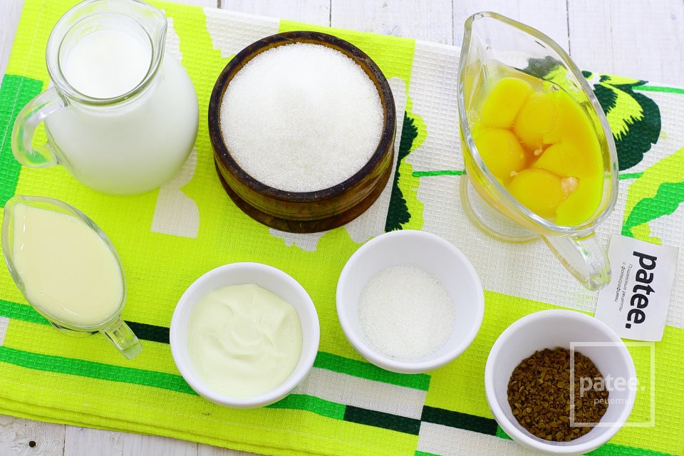 Сливочное мороженое с кофейным вкусом - Шаг 1