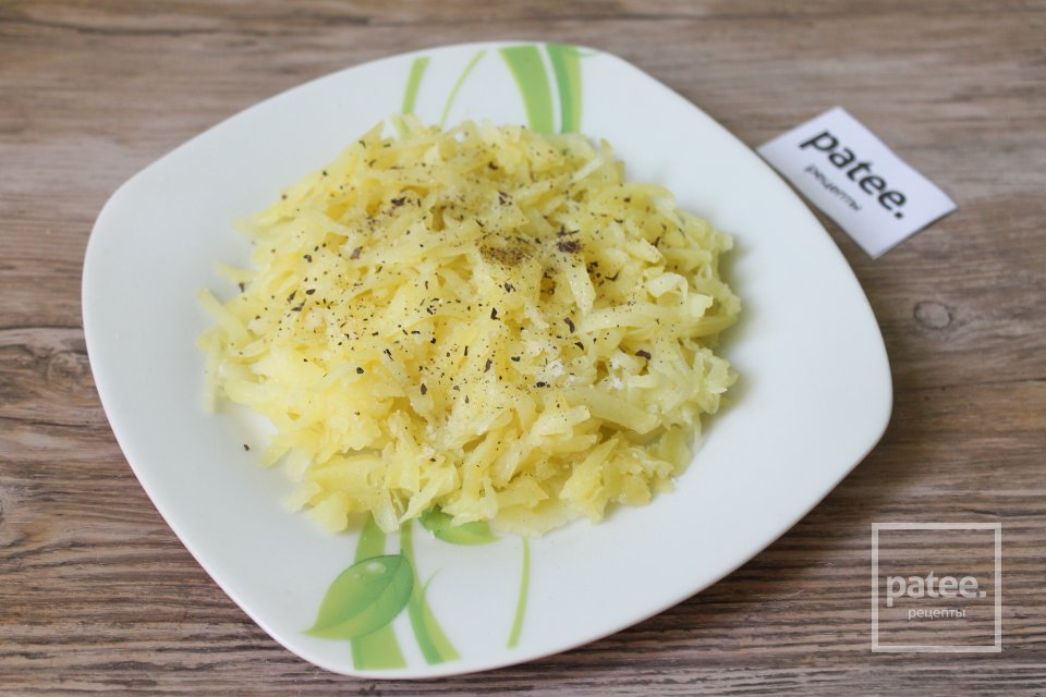 Слоеный салат "Клад" - Шаг 9