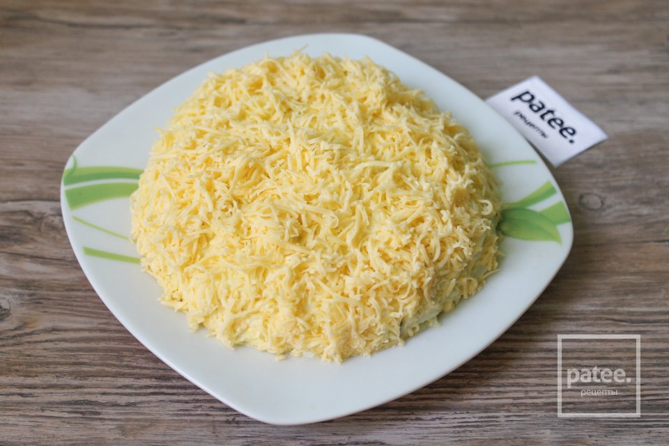 Слоеный салат "Клад" - Шаг 12