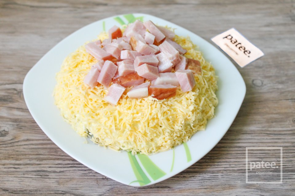 Слоеный салат "Клад" - Шаг 13