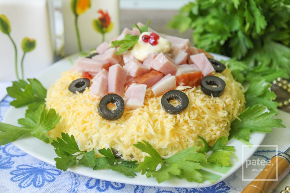 Слоеный салат "Клад" - Шаг 15