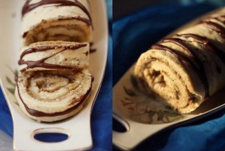 Рулет с халвой💝