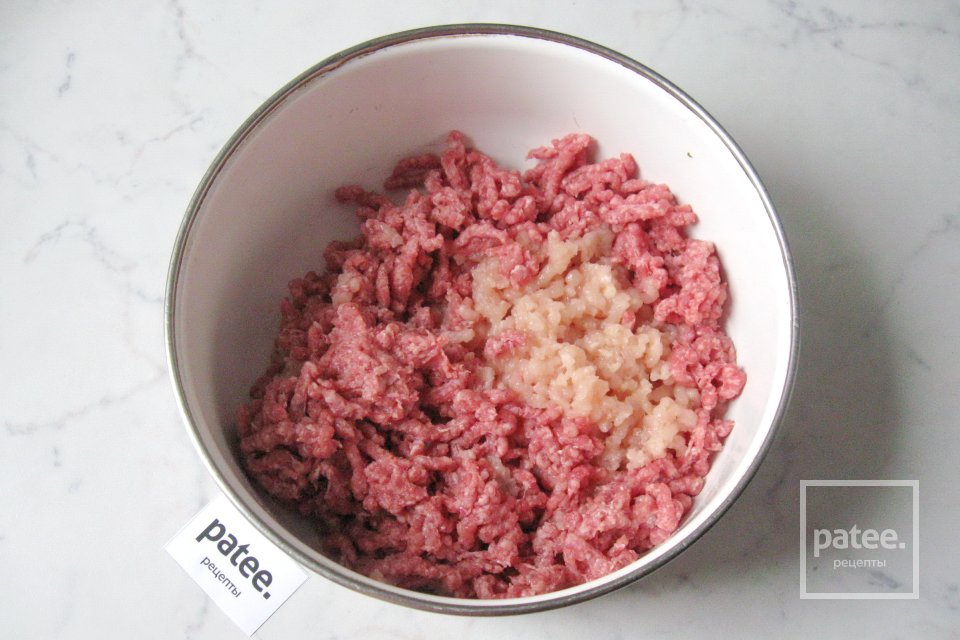 Тефтели с кабачками и баклажанами - Шаг 2