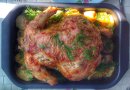 Курица запеченная в духовке с картофелем