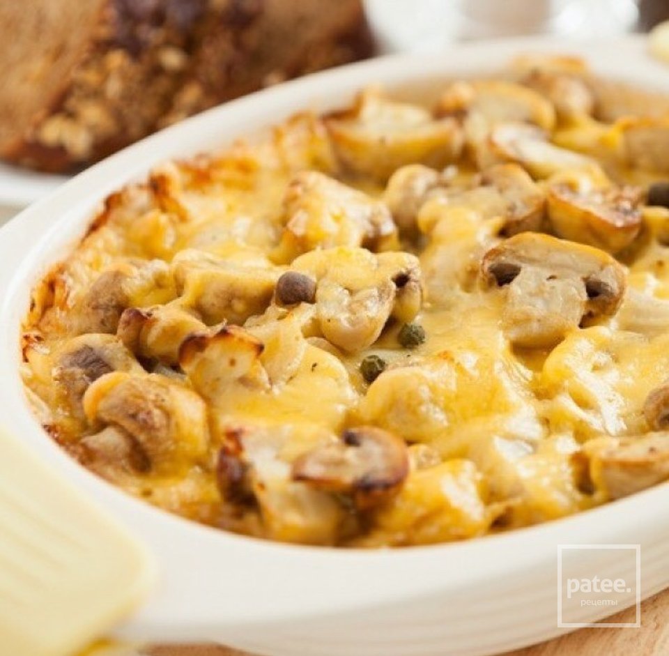 Картофельная запеканка с грибами - Шаг 1