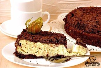 ШОКОЛАДНО-ТВОРОЖНЫЙ ТОРТ 🍰
