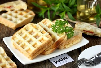 Горячие бутерброды в вафельнице