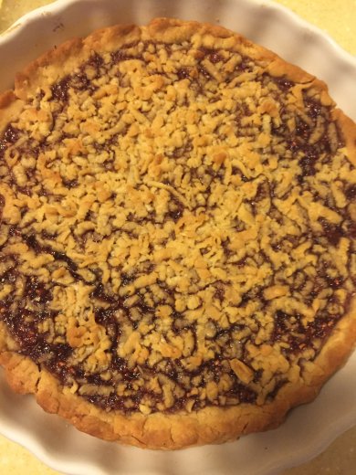 Пирог с малиновым вареньем - Шаг 10