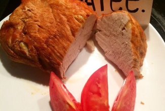 Индейка с чесноком