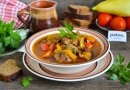 Овощное рагу с говядиной в мультиварке