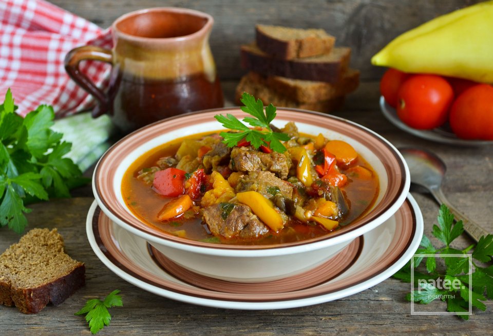 Овощное рагу с говядиной в мультиварке - Шаг 17