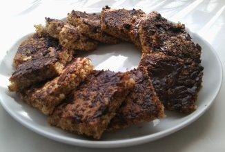 Овсяное печенье с шоколадом