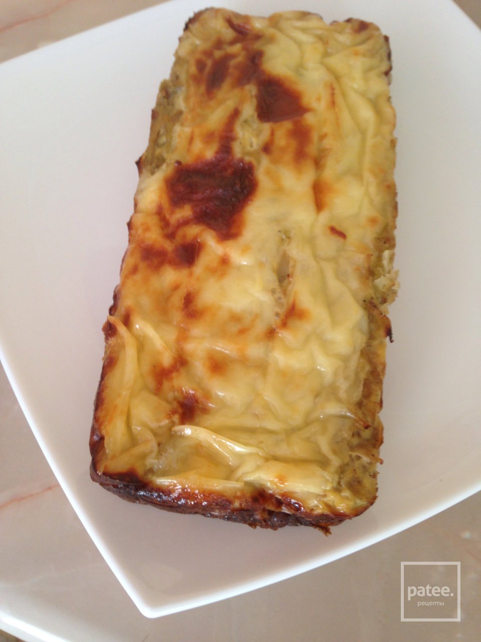 Капустный пирог с сырной корочкой - Шаг 5