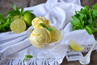 Лаймовое мороженое