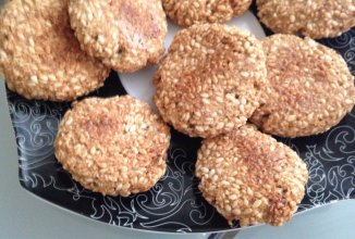 Кунжутное печенье