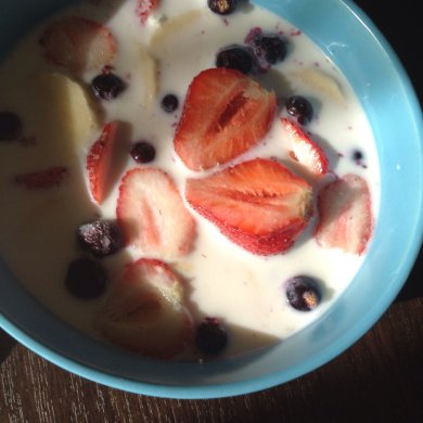 Завтрак☺️ - Шаг 1