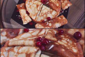 Блинчики на молоке