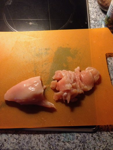 Запеченные баклажаны с куриной грудкой - Шаг 2