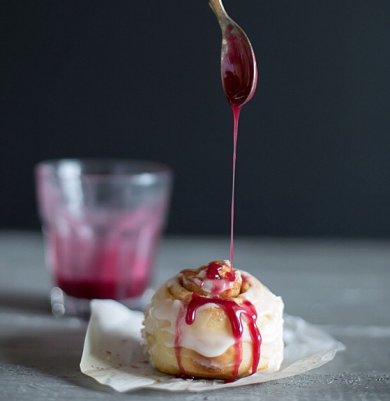 Булочки Синнабон с вишневой глазурью - Шаг 6