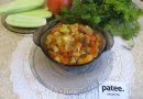 Рагу с кабачками и говядиной.