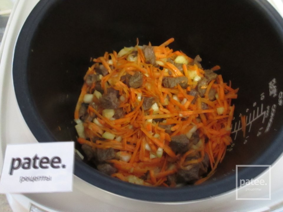 Рагу с кабачками и говядиной. - Шаг 6