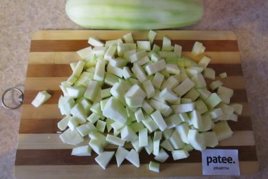 Рагу с кабачками и говядиной. - приготовление