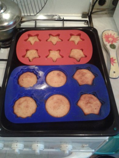 Нежные йогуртовый кексы - Шаг 3