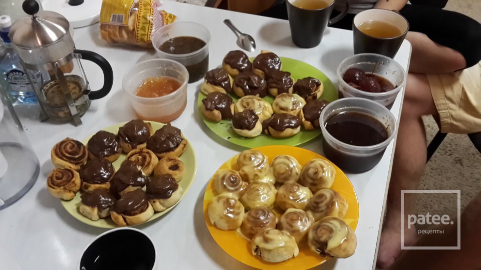 Булочки с корицей с сырным кремом а-ля синабон - Шаг 5