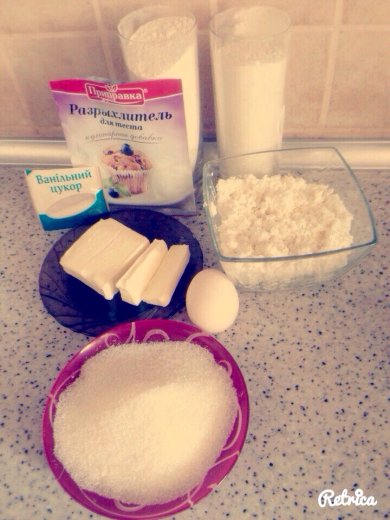 Творожное печенье - Шаг 1