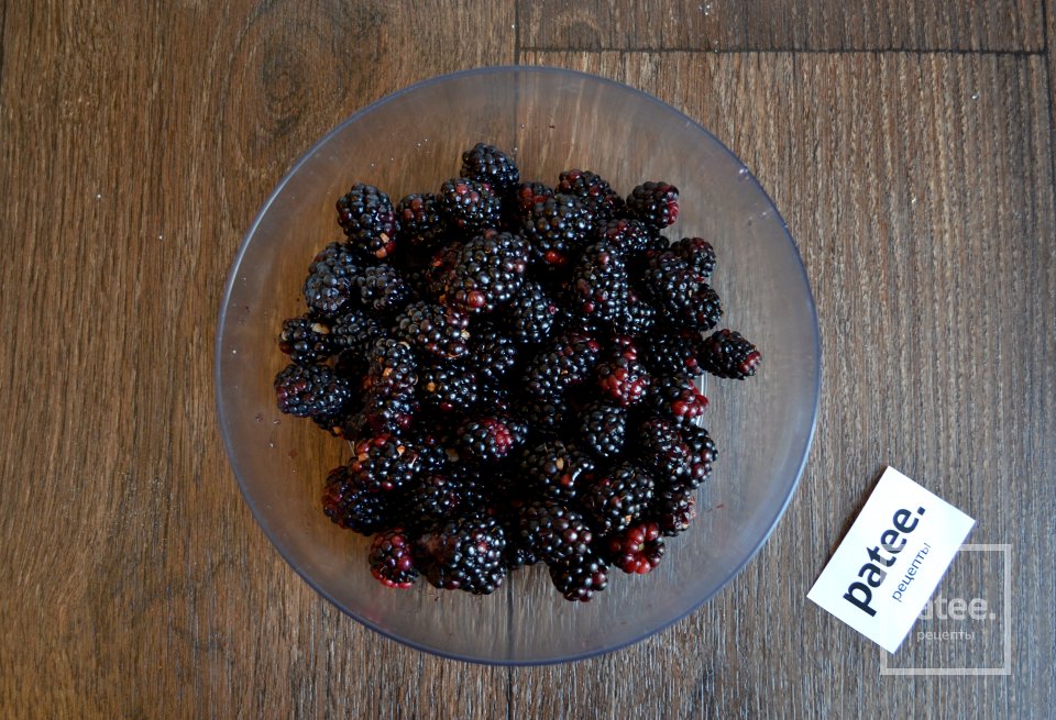 Кекс-брауни с ежевикой - Шаг 12