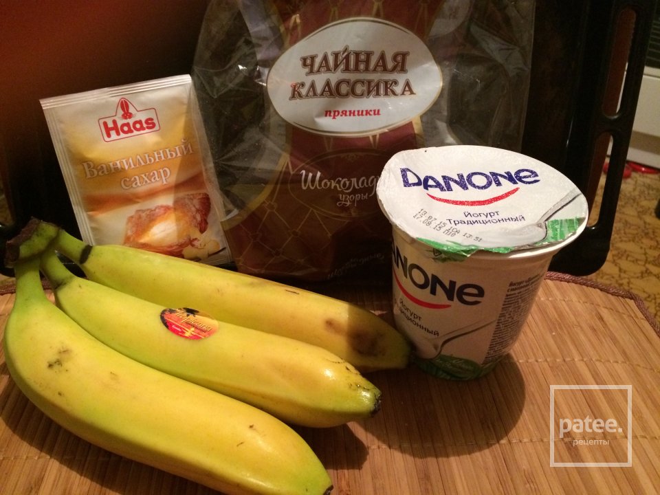 Пряничный торт с бананами - Шаг 1