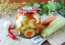 Маринованные кабачки с морковью на зиму