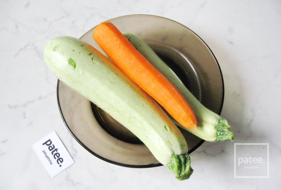 Маринованные кабачки с морковью на зиму - Шаг 2