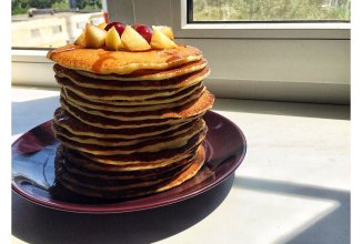 Панкейки на молоке