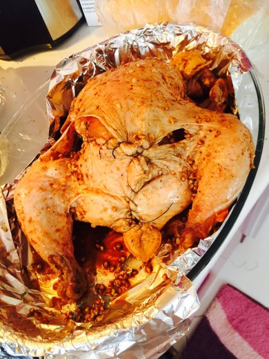 Курица фаршированная гречкой - Шаг 5