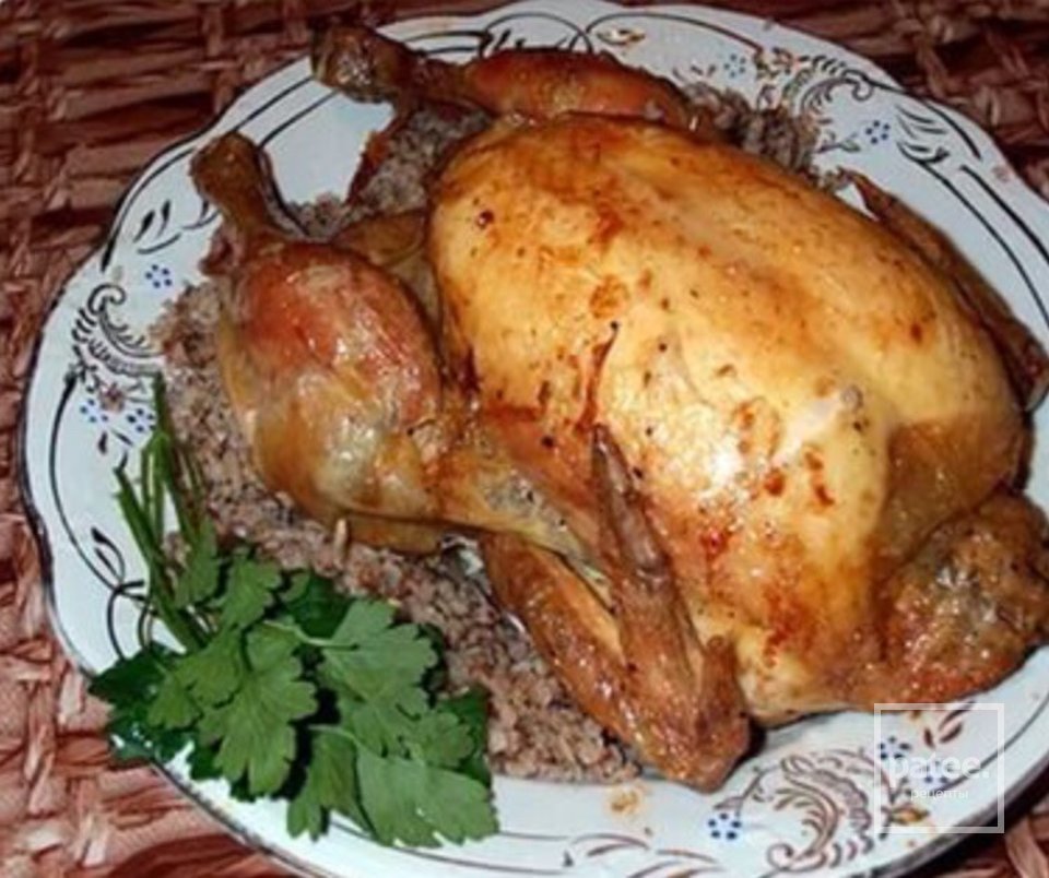 Курица фаршированная гречкой - Шаг 6