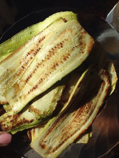 Рулетики из кабачков - Шаг 1