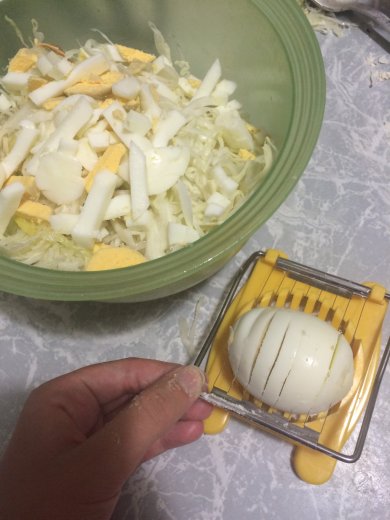 Пирог с капустой и яйцом - Шаг 5