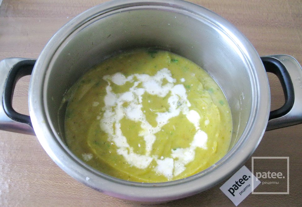 Суп-пюре с цуккини и кабачком - Шаг 11