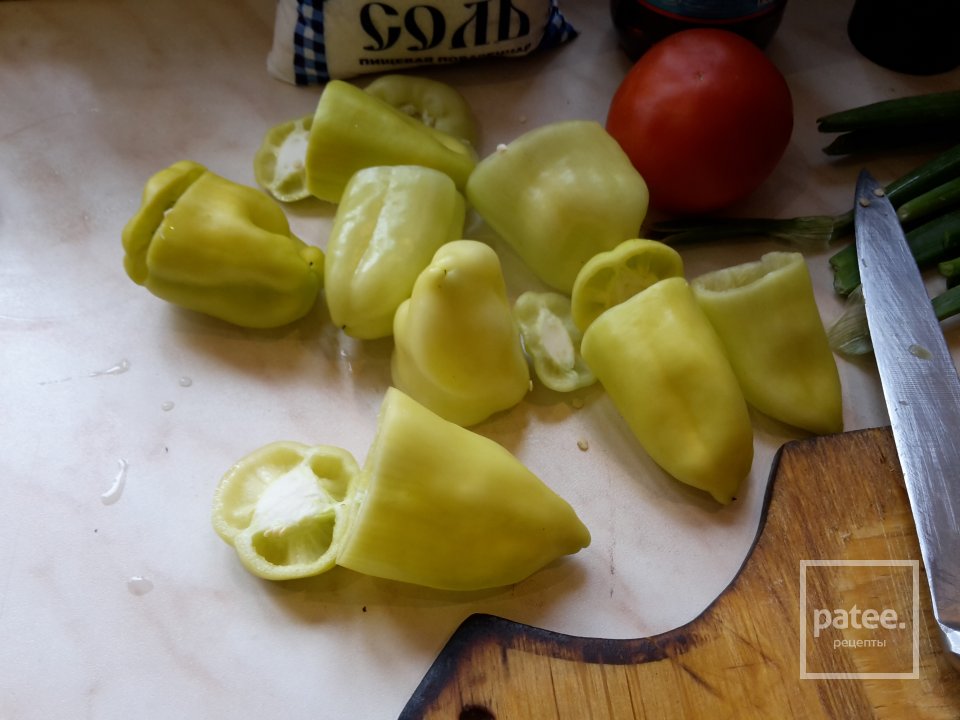 Запеченные фаршированные перчики - Шаг 1