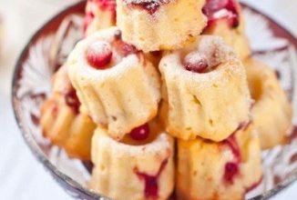 Творожное печенье с ягодами