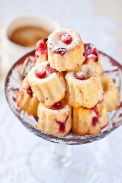 Творожное печенье с ягодами