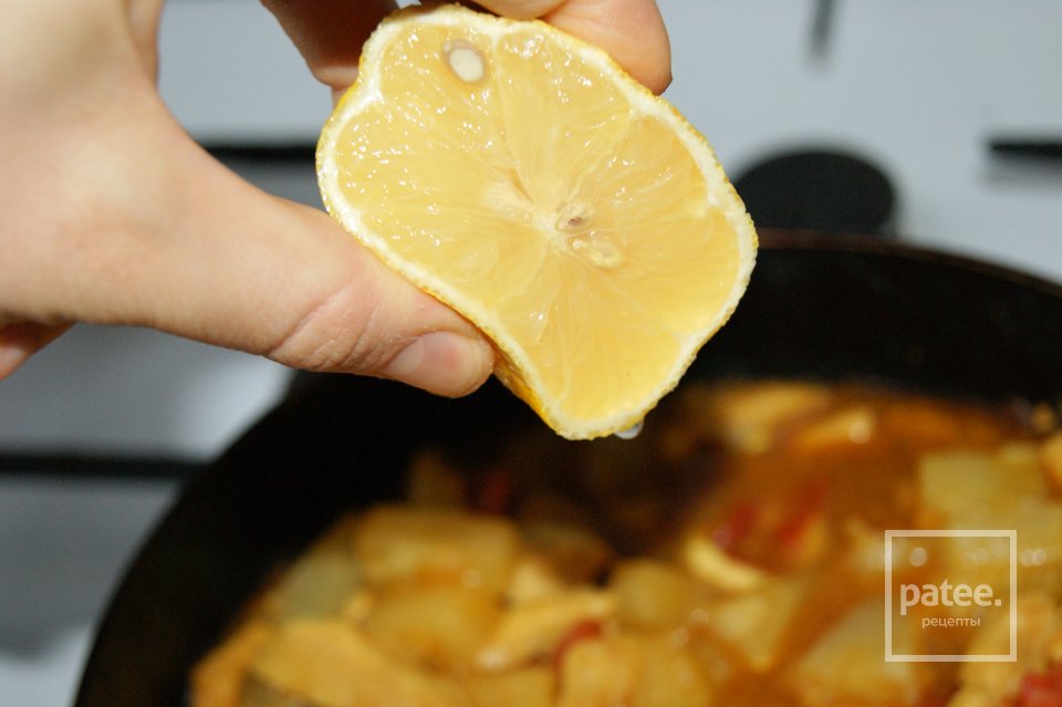 Куриное карри - Шаг 13