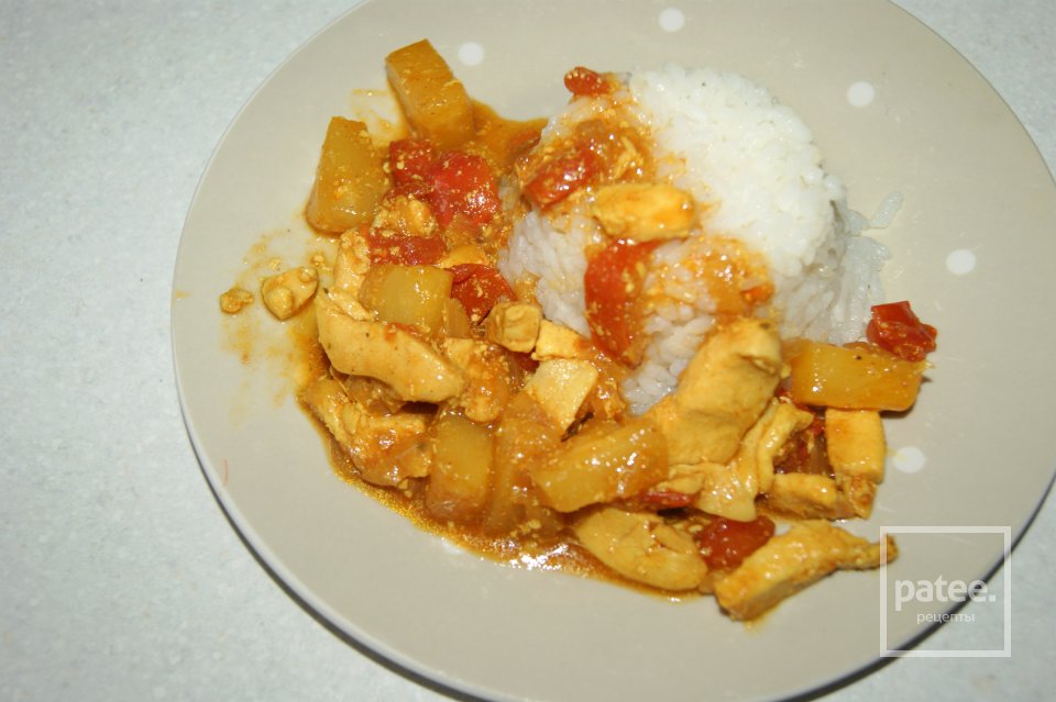 Куриное карри - Шаг 14