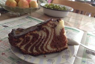 Торт "Зебра"