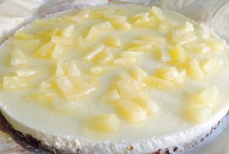 Ананасовый чизкейк